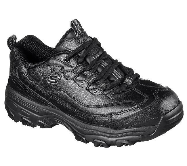 Zapatos de Trabajo Skechers Mujer - DLites Negro EKCOR4328